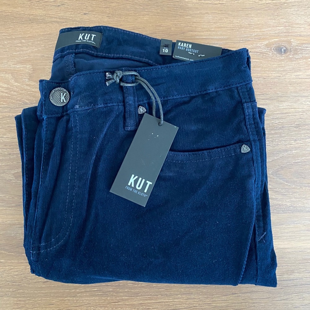 New w/tags Kut from the Kloth corduroy pants - Picture 8 of 14